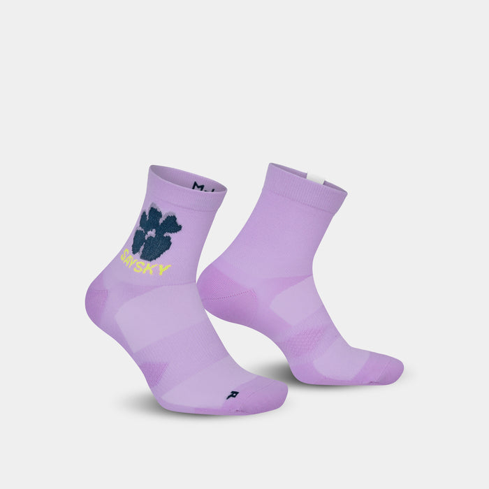 Saysky Combat Quarter Socks Purple 716 SA80008