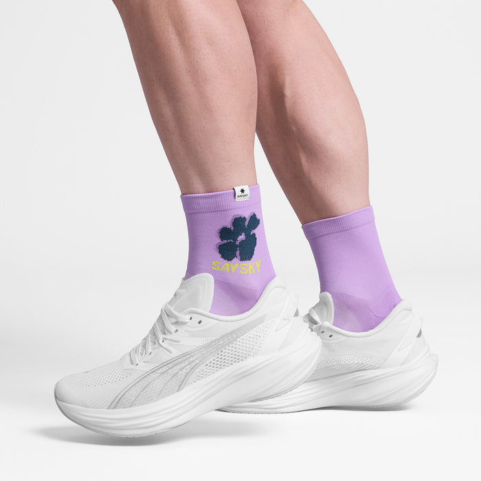 Saysky Combat Quarter Socks Purple 716 SA80008