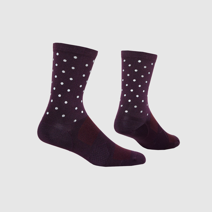 Saysky Combat Reflective High Socks Purple 708 MUASO302C708