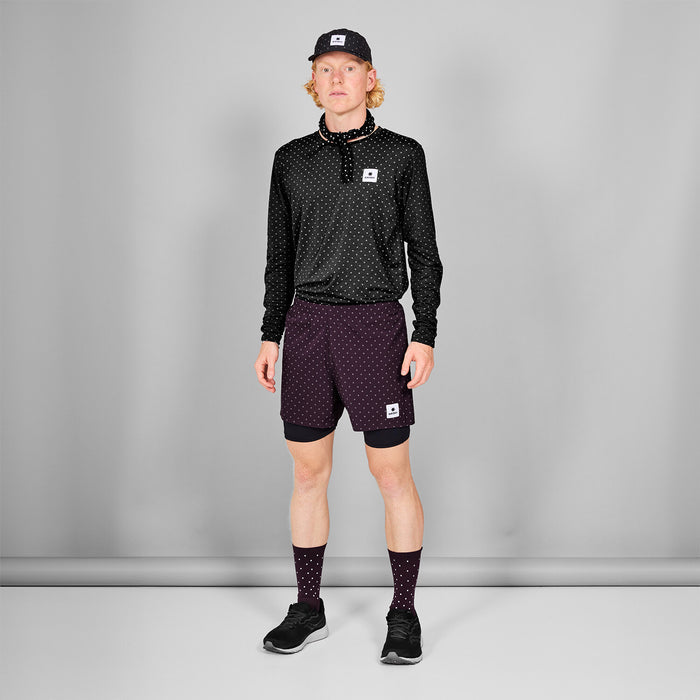 Saysky Combat Reflective High Socks Purple 708 MUASO302C708