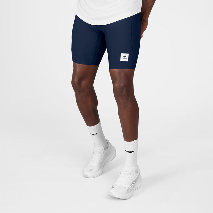 Saysky Combat+ Rib Short Tights 8'' Blue 201 SM55002