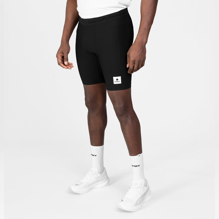 Saysky Combat+ Rib Short Tights 8'' Black 901 SM55002
