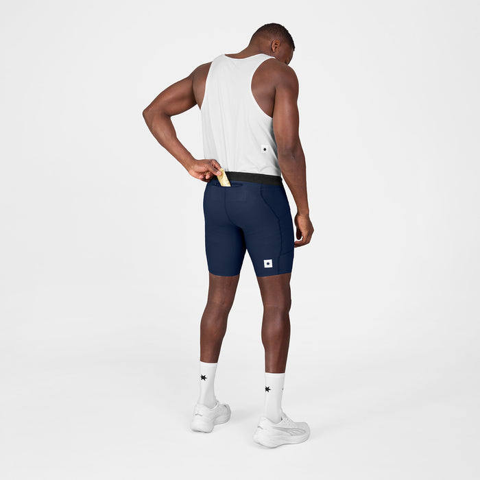 Saysky Combat+ Rib Short Tights 8'' Blue 201 SM55002