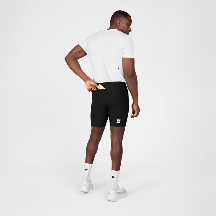 Saysky Combat+ Rib Short Tights 8'' Black 901 SM55002