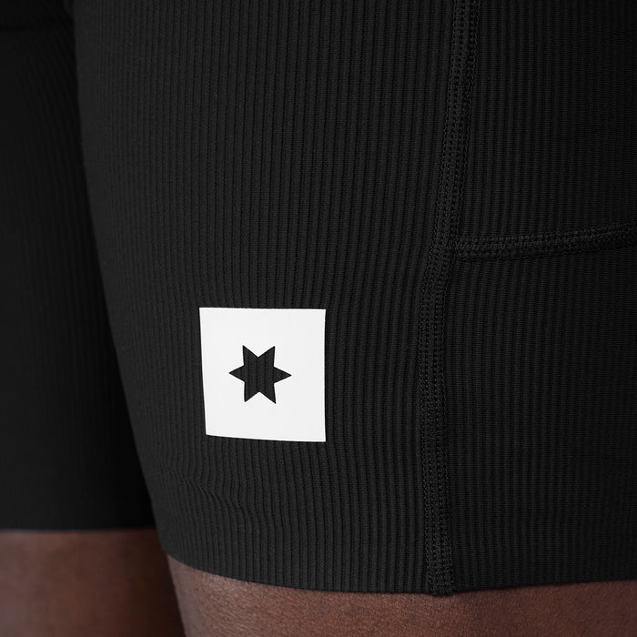 Saysky Combat+ Rib Short Tights 8'' Black 901 SM55002