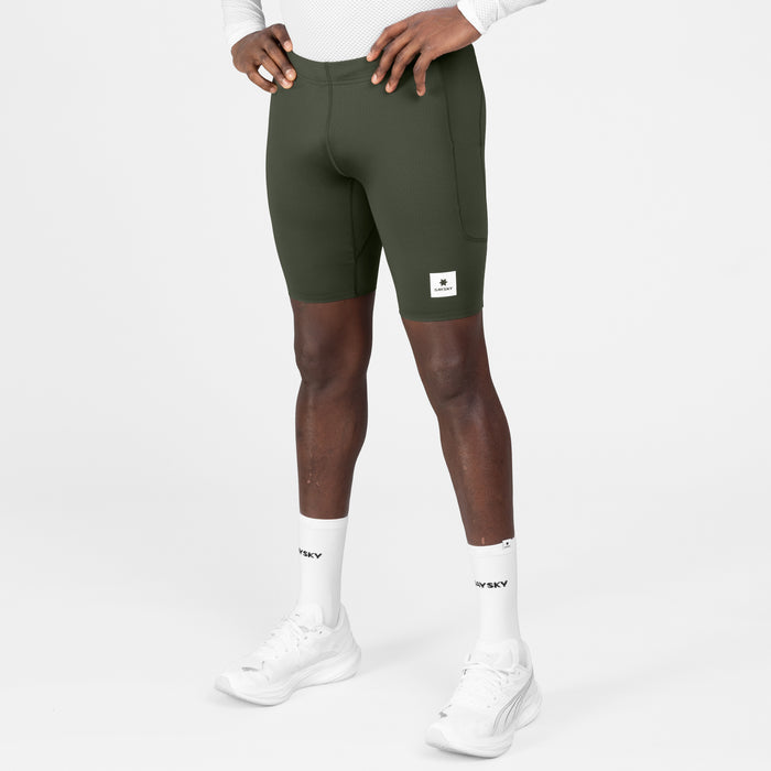 Saysky Combat+ Short Tights 9'' Green 301 SM55001