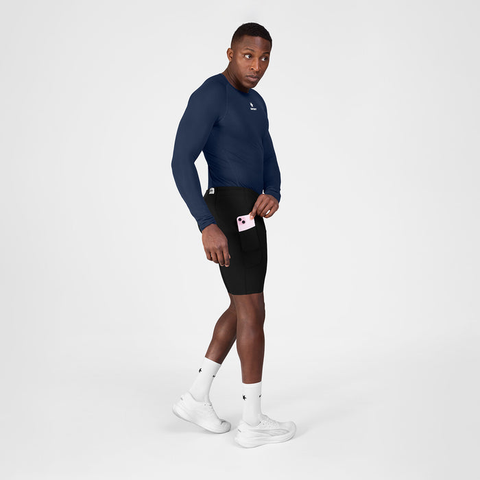 Saysky Combat+ Short Tights 9'' Black 901 SM55001