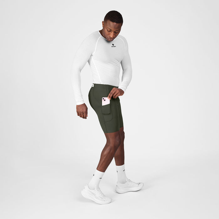 Saysky Combat+ Short Tights 9'' Green 301 SM55001
