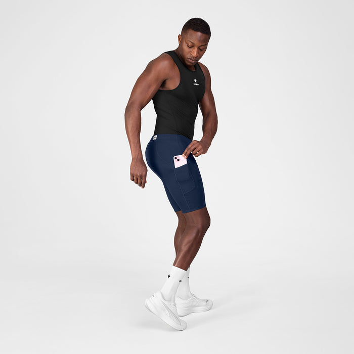 Saysky Combat+ Short Tights 9'' Blue 201 SM55001
