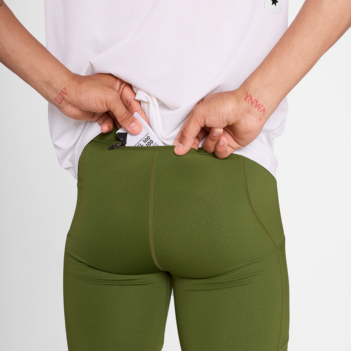 Saysky Combat+ Short Tights 9'' Green 313 NMRST31C313