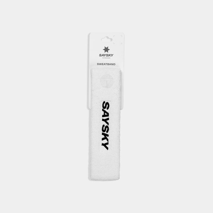 Saysky Combat Sweatband White 101 SA90006