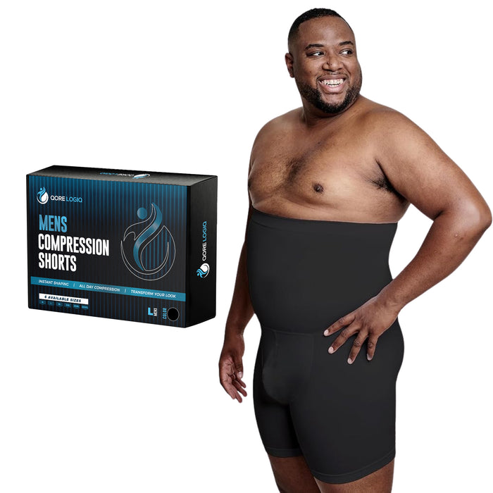 Compression Shorts - QORELOGIQ||color_black