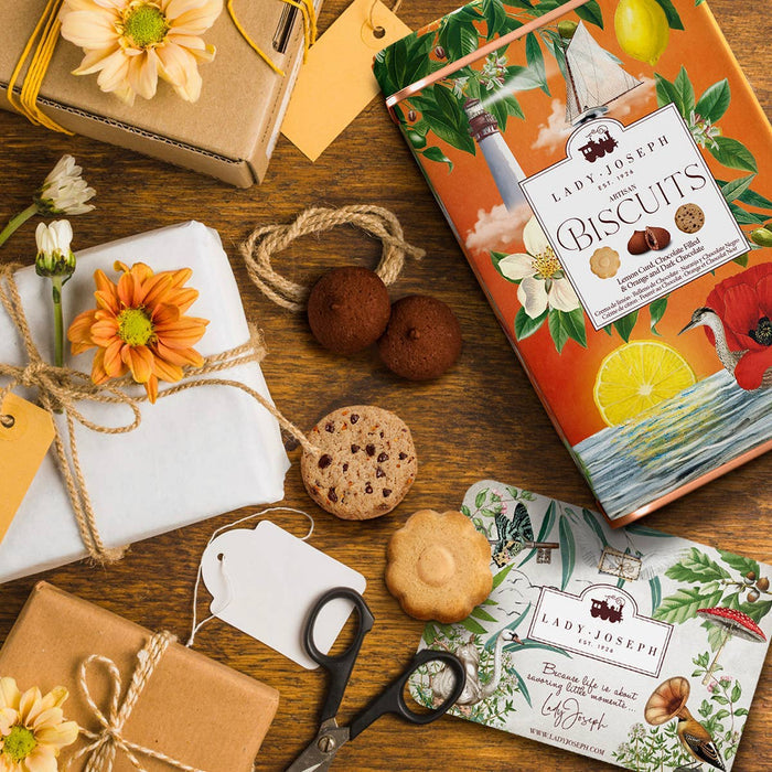 Cookies Assortment. (Gift Tin) Vegan and Vegetarian Canister