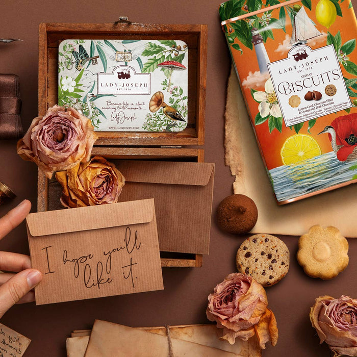 Cookies Assortment. (Gift Tin) Vegan and Vegetarian Canister