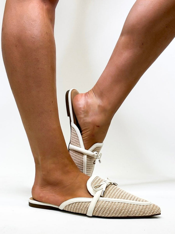 Corky's Ivory Combo Tip Included Mules - Macoma Boutique303 Mules & Boots