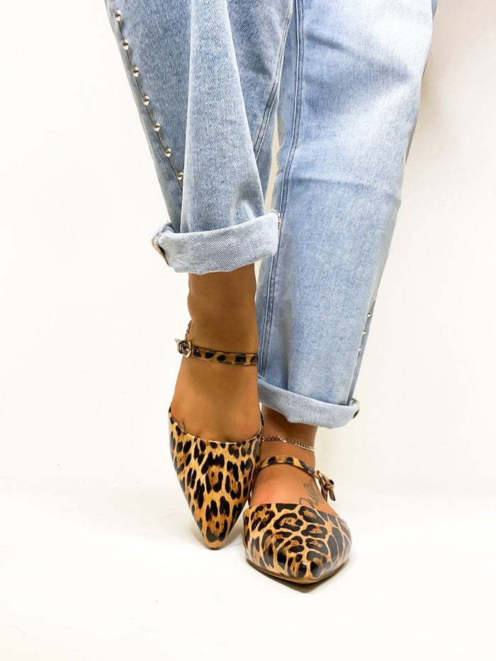 Corky's Leopard Wanna Grab Drinks Flats - Macoma Boutique305 Flats