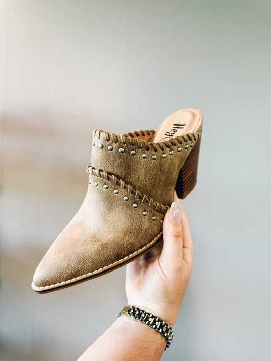 Corky's Tan Blame The Bar Heels - Macoma Boutique302 Wedges & Heels