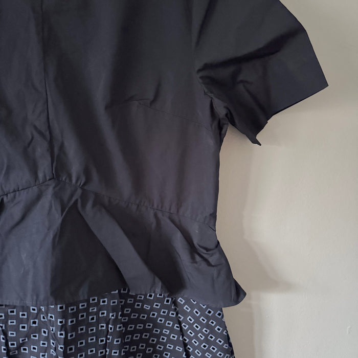 COS / Navy cotton dress / Women 12