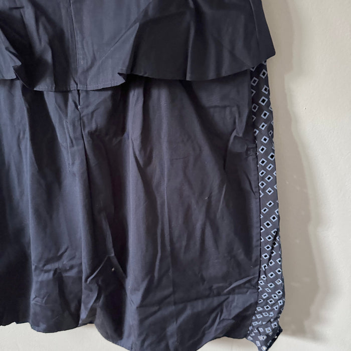 COS / Navy cotton dress / Women 12