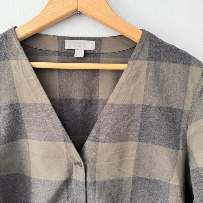 COS / Plaid shirt dress / Women 10