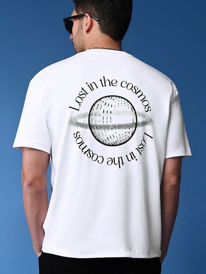 Cosmos Print 100% Cotton T-Shirt