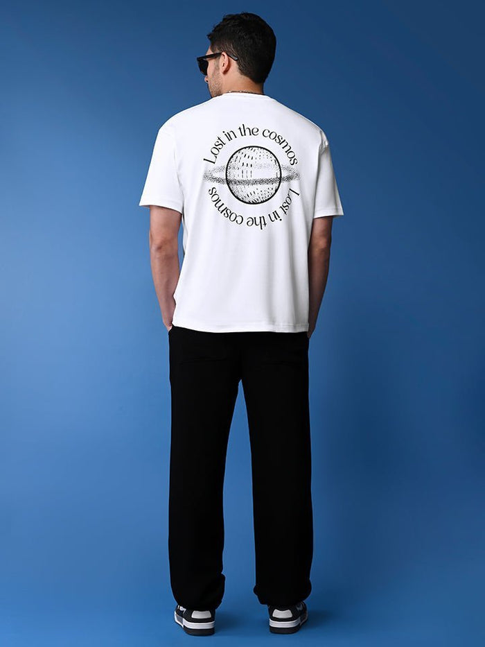 Cosmos Print 100% Cotton T-Shirt