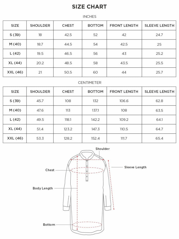 Cotton Kurta-Pyjama Set - Harmony | Nirvana