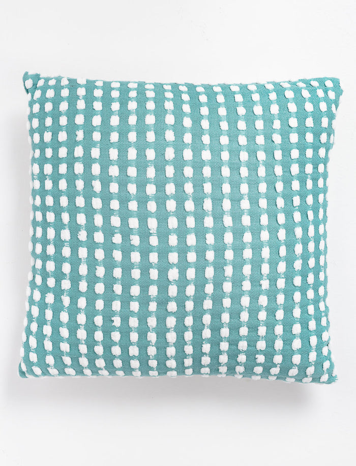 Coussin à point texturé