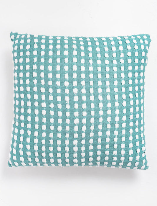 Coussin à point texturé