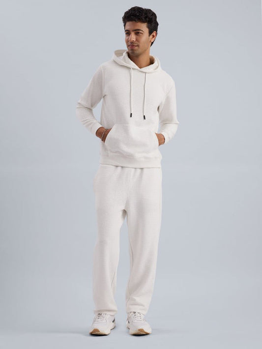 Cove-Nest White Knitted Winter Co-ord Set