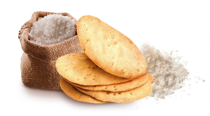Crackers with Brittany Sea Salt & Olive Oil (Vegan Snack )