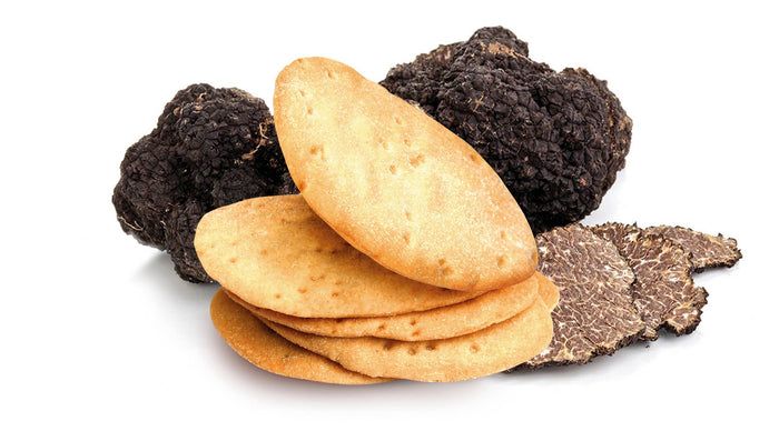 Crackers with Truffle & Olive Oil (Vegan Snack )