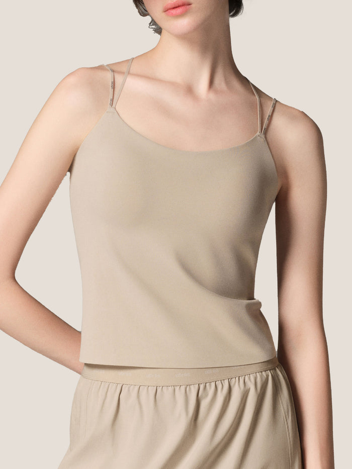 Crisscross Back Bra-In Cami