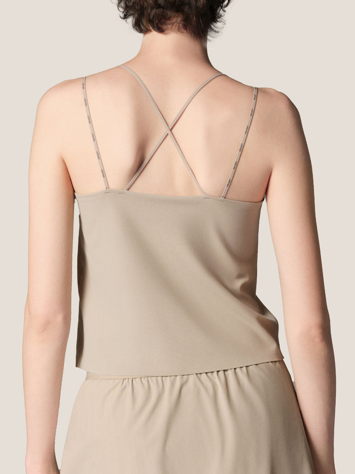 Crisscross Back Bra-In Cami