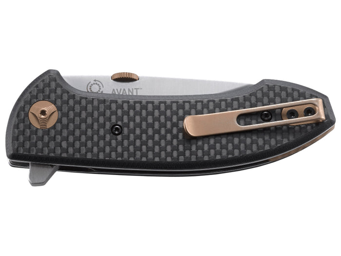 CRKT Avant Folding Knife 80mm | Carbon Fiber G10 Handle