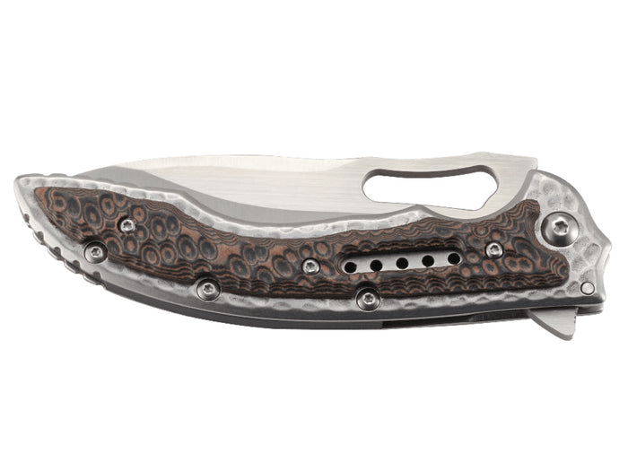 CRKT Fossil Folding Knife 100mm 8Cr13MoV Blade