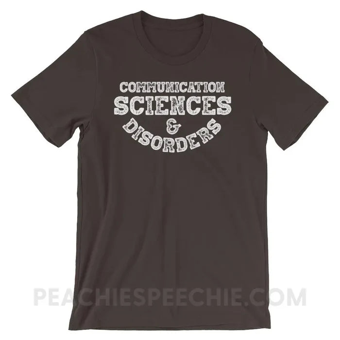 CSD Premium Soft Tee - Brown / S - T-Shirts & Tops peachiespeechie.com