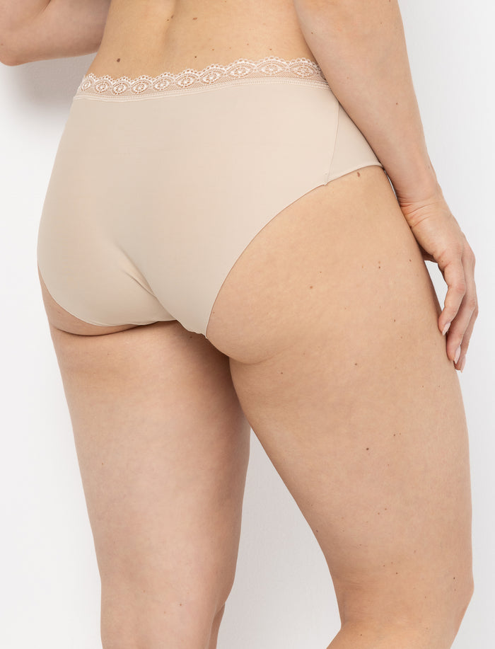 Culotte régulière à dentelle pour femme