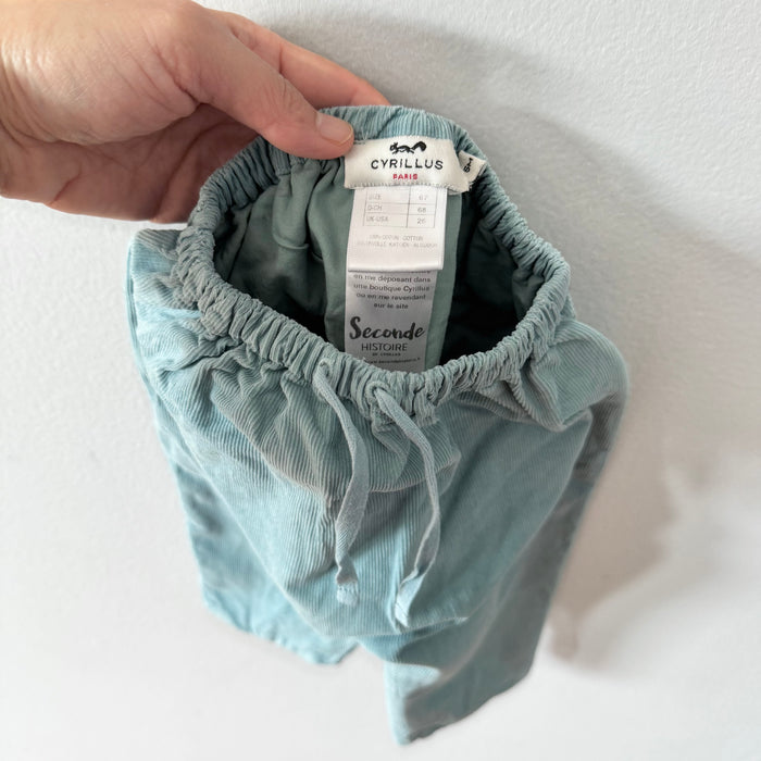 Cyrillus / Blue corduroy pants / 6M