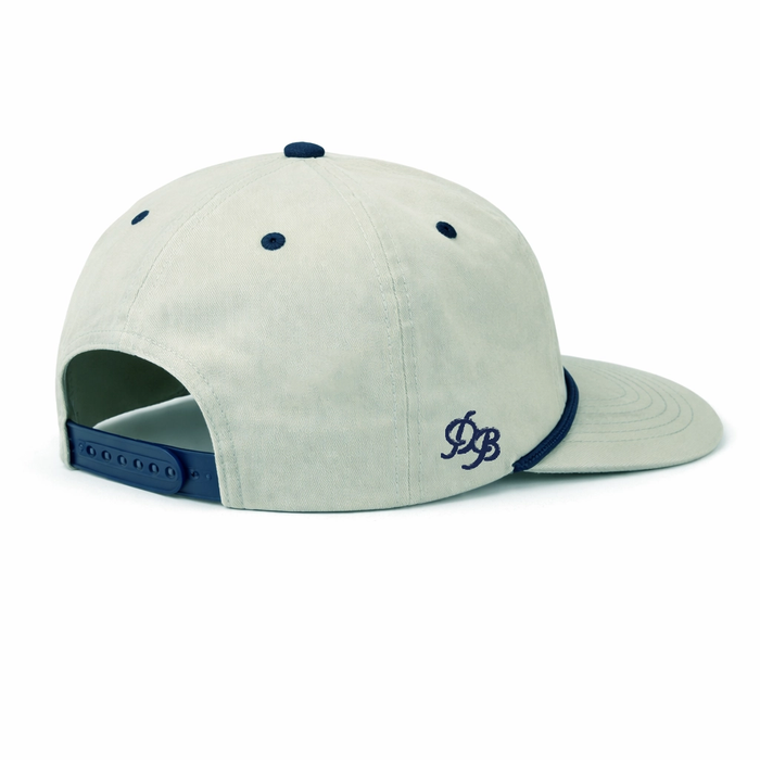 Dad 3D Puff Rope Gray & Navy Hat