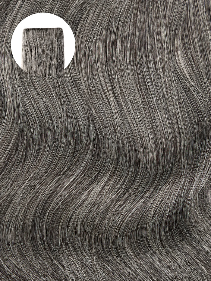 Dark Grey (DG) Invisible Clip-ins