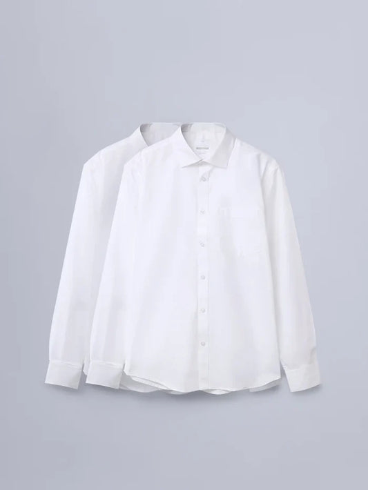 Daystart 100% Cotton Shirt (Pack of 2)