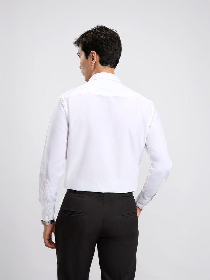 Daystart White Oxford Cotton Shirt