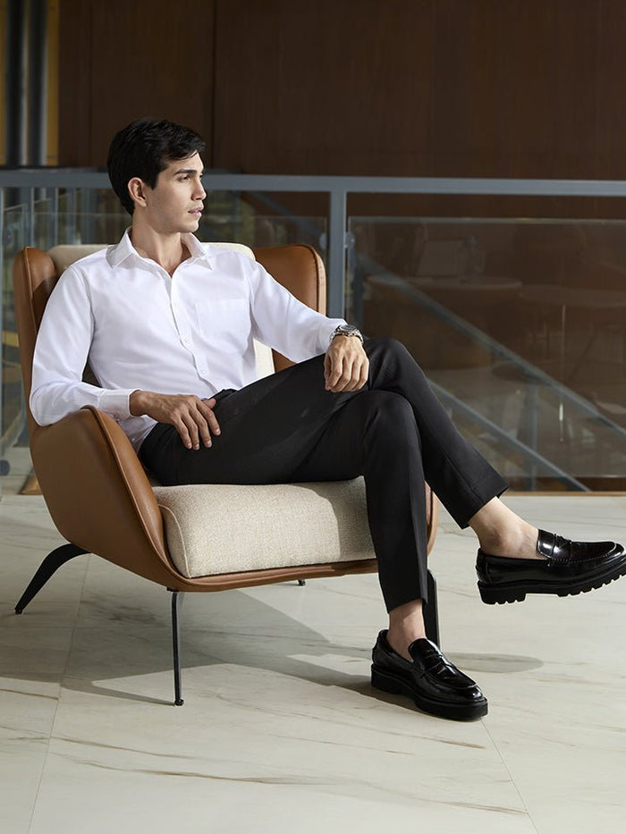 Daystart White Oxford Cotton Shirt