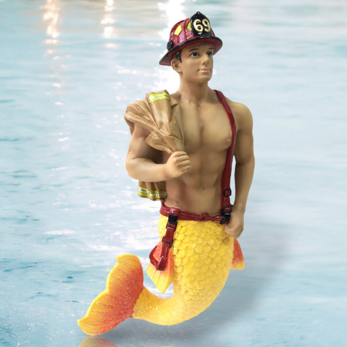 December Diamonds Merman Ornament - Back Draft