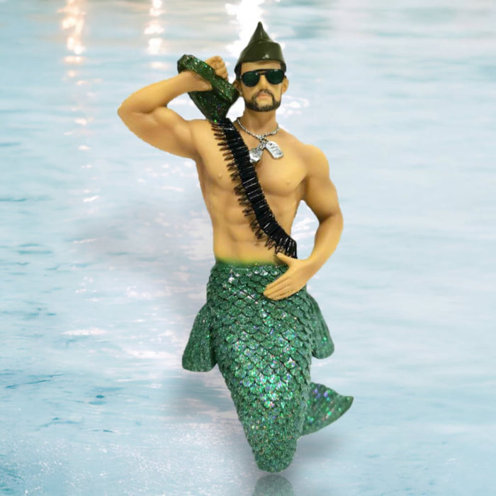 December Diamonds Merman Ornament - Fatigued