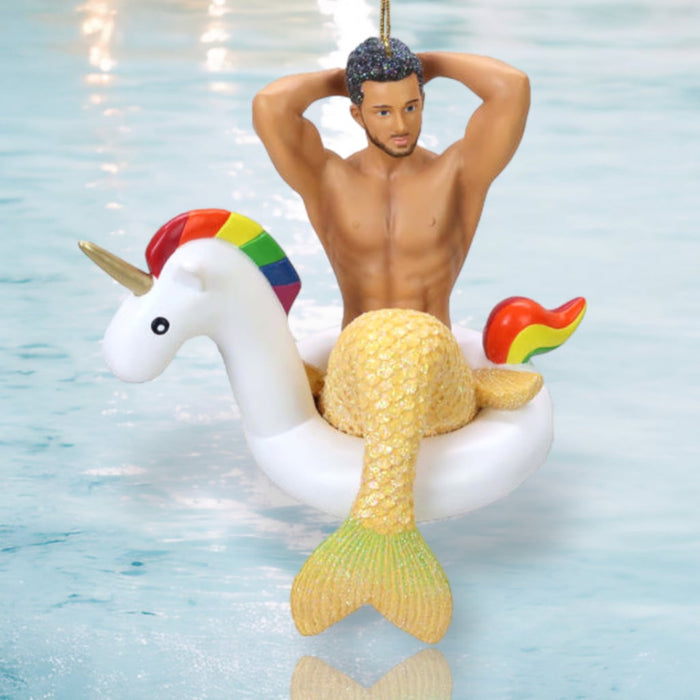 December Diamonds Merman Ornament - Mr. Unicorn