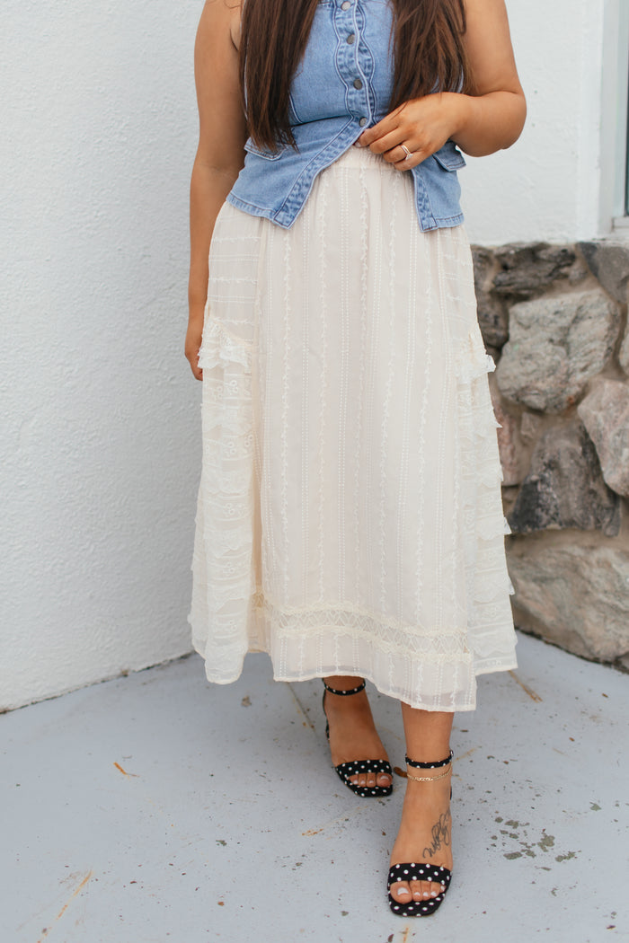 Delicate Lace Skirt