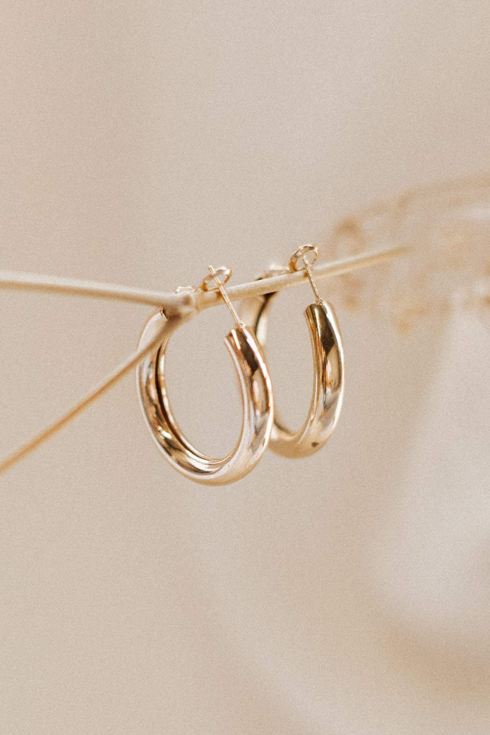 Petal and Pup USA ACCESSORIES Delilah Earrings - Gold One Size