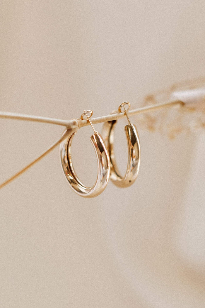 Petal and Pup USA ACCESSORIES Delilah Earrings - Gold One Size